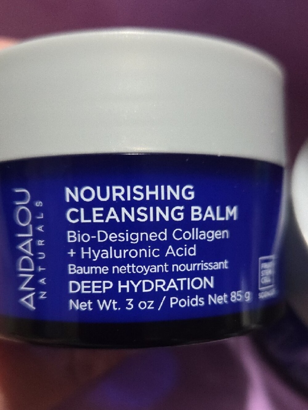 Andalou Naturals Nourishing Cleansing Balm - Deep Hydration - Picture 2 of 2